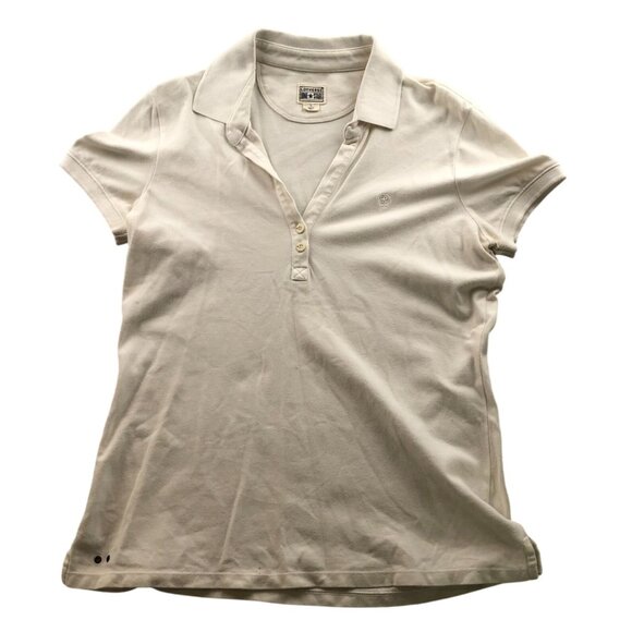 Converse One Star Women Polo Shirt Large Short Sleeve Casual Classic Embroidered - Picture 1 of 15